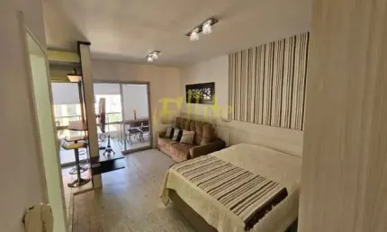 Aluguel de apartamento moderno em Moema, São Paulo-SP: 1 quarto, 1 sala, 1 banheiro e 1 vaga na garagem!
