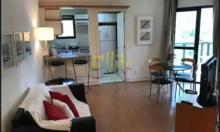 Flat para locação com 02 dormitórios no Paraíso, totalmente mobiliado com serviços, próximo ao Hcor!