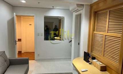 Flat para alugar em Moema, totalmente mobiliado à 500 mts do Shopping Ibirapuera!