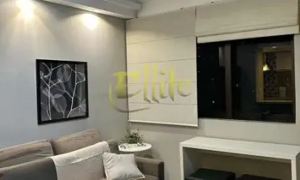 Flat para locação e venda em Moema, totalmente mobiliado com serviços! Próximo das Estações Eucaliptos e Moema Linha Lilas!