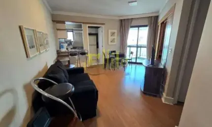 Flat para locação e venda com 02 dormitórios no Paraíso, totalmente mobiliado com serviços, próximo ao Hcor!