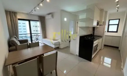 Apartamento com 1 dormitório para locação na região da Vila Nova Conceição em São Paulo, próximo ao Parque Ibirapuera!