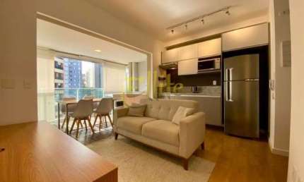 Apartamento com 01 dormitório para locação na região do Brooklin em São Paulo!