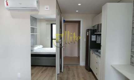 Apto studio para alugar em Pinheiros, totalmente mobiliado, empreendimento recém  entregue ao lado do Metrô!