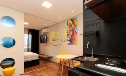 Apartamento para alugar em pinheiros totalmente mobiliado, próximo da estação pinheiros do metrô!