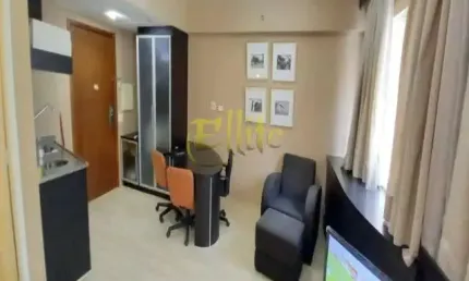 Flat para venda na Bela Vista, totalmente mobiliado com serviços, próximo ao Hospital Beneficência Portuguesa!