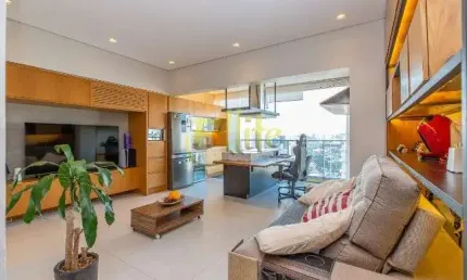 Apartamento cobertura duplex de luxo em moema - 1 quarto, 1 suíte, 2 vagas - pronto para venda ou locação em são paulo-sp!