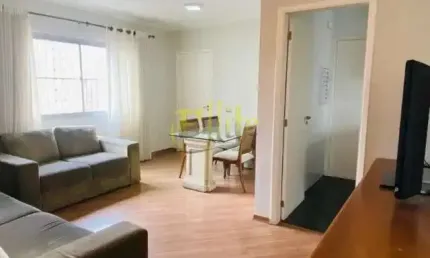 Apartamento semi mobiliado para locação no bairro vila olímpia, são paulo!