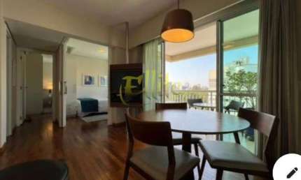 Flat para locação e venda na Bela Vista, totalmente mobiliado com serviços!!