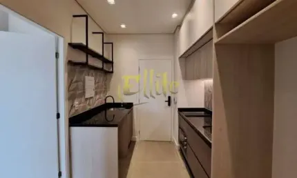 Studio sem mobília com 01 dormitório para locação em Pinheiros, São Paulo!
