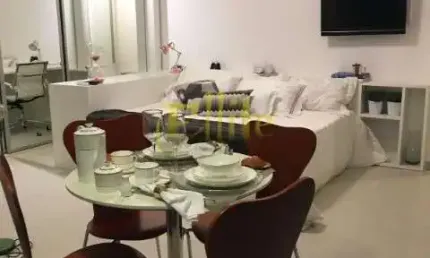 Apartamento mobiliado com 01 dormitório para locação no campo belo, são paulo!
