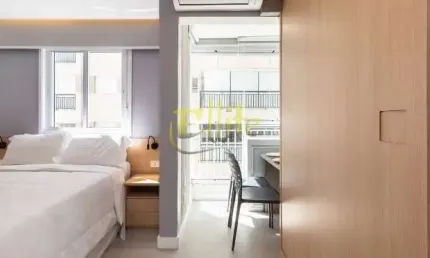 Apartamento com 1 quarto para alugar na Rua Santa Madalena, Bela Vista, São Paulo