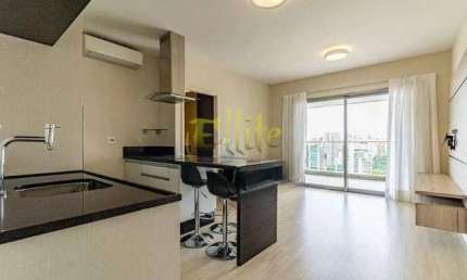 Apartamento totalmente mobiliado para locação na Vila Nova Conceição em São Paulo!
