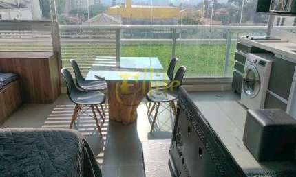 Apartamento mobiliado com 01 dormitório para locação na região do Brooklin em São Paulo, próximo à Estação Campo Belo!