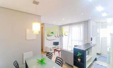 Apartamento mobiliado para VENDA  no bairro Chácara Santo Antonio, São Paulo! Excelente para INVESTIDOR!