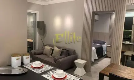 Apartamento com 01 dormitório para locação na Rua Sansão Alves dos Santos na região do Brooklin, São Paulo - SP.