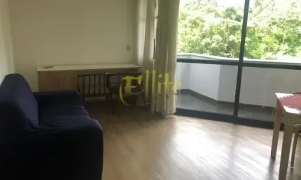 Flat à Venda no Morumbi - 1 Quarto, 1 Sala, 1 Banheiro, 1 Vaga de Garagem, 38m² - São Paulo-SP