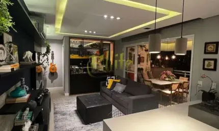 Apartamento mobiliado e decorada com 01 dormitório para venda no bairro brooklin, são paulo