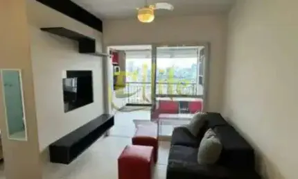 Apartamento mobiliado para venda com 01 dormitório na região do brooklin em são paulo!
