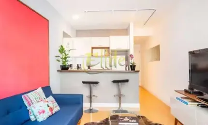 Flat para locação em moema, totalmente mobiliado com serviços, próximo das faculdades insper e anhembi morumbi!