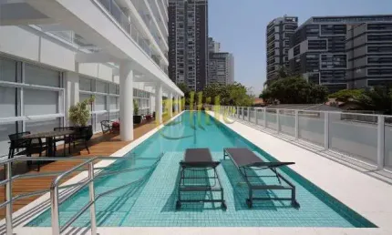 Apartamento mobiliado para locação na região do brooklin em são paulo!