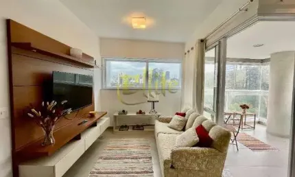 Apartamento mobiliado para locação na região do brooklin em são paulo!