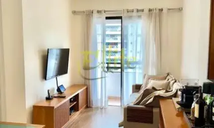 Flat para locação e venda com 02 dormitórios no brooklin totalmente mobiliado, próximo da estação berrini!