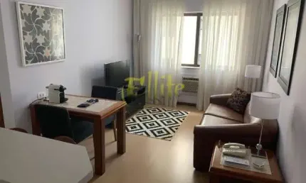 Flat para alugar no Itaim, totalmente mobiliado com serviços, próximo à Avenida 09 de Julho!