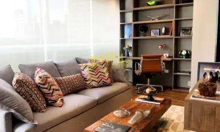 Apartamento de 01 dormitório totalmente mobiliado e decorado para locação na região do itaim bibi em são paulo!