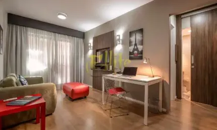 Apartamento com 1 quarto à venda na Rua Tenente Negrão, 200, Itaim Bibi, São Paulo, 35 m2 por R$ 1.080.000