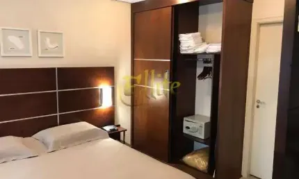 Flat para alugar na Chacara Sto Antonio, totalmente mobiliado com serviços, próximo da estação Granja Julieta!