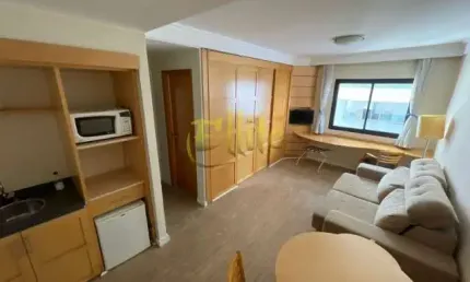 Flat para locação na vila clementino, totalmente mobiliado com serviços! próximo da estações hospital sp e aacd!
