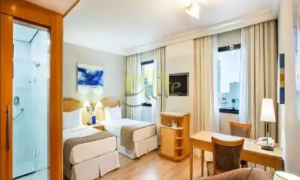 Flat para venda NO POOL em Higienópolis, ótimo para investimento!