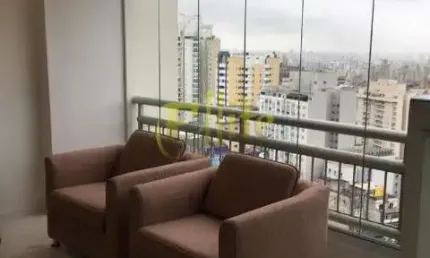 Flat à venda e locação na Consolação totalmente mobiliado, próximo do Hospital Sírio Lobanês!