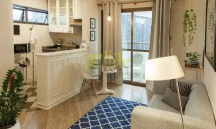 Flat à venda na Bela Vista, totalmente mobiliado com serviços, próximo do faculdade FGV, MASP e Shopping cidade SP!