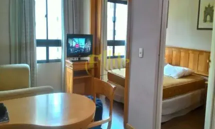 Flat para LOCAÇÃO em Pinheiros, totalmente mobiliado com serviços, próximo ao Hospital das Clinicas!