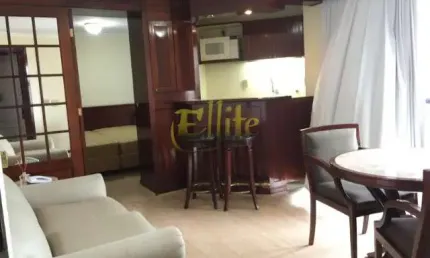 Flat para locação e venda em higienopolis, totalmente mobiliado com serviços, 50 mts da faculdade faap!