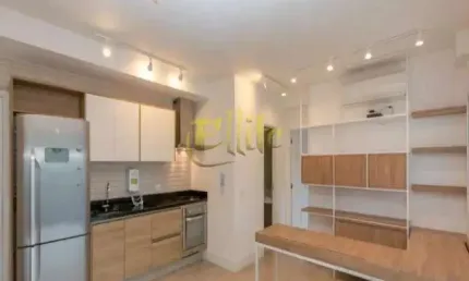 Apartamento mobiliado para venda com 1 dormitório na região do brooklin em são paulo!