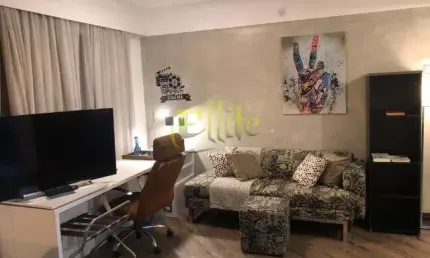 Flat para locação em Moema, totalmente mobiliado com serviços, próximo das Estações Eucaliptos e Moema Linha Lilas!