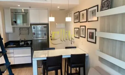 Flat para alugar em Pinheiros, totalmente mobiliado com serviços, próximo ao Hospital das Clinicas!