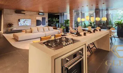 Aura apartamento alto padrão na planta para venda Gleba Palhano Londrina : 3 suítes