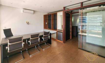 Palhano premium sala alto padrão mobiliada para locação londrina gleba palhano