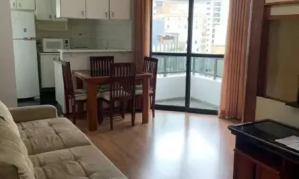 Flat para locação em jardim paulista - free flex 55m²