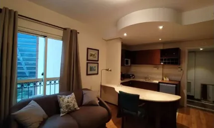 Flat com 1 quarto para alugar na Rua Funchal, 111, Vila Olímpia, São Paulo