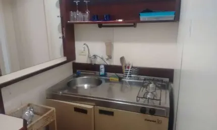 Flat com 1 quarto para alugar na Rua Pedroso Alvarenga, 543, Itaim Bibi, São Paulo