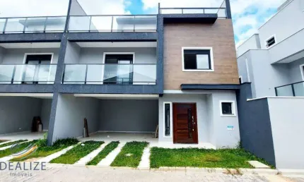 Casa com 3 quartos à venda na rua barão do cerro azul, centro, são josé dos pinhais, 189 m2 por r$ 1.180.000
