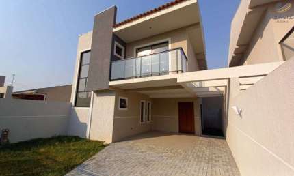 Casa com 3 quartos à venda na Rua Pedro Franchetto, São Marcos, São José dos Pinhais, 125 m2 por R$ 660.000