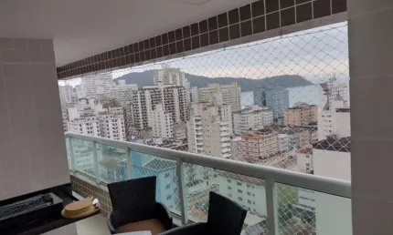 Canto do forte - apto com 2 dormitórios - fino acabamento