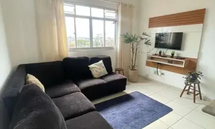 Apartamento para locação, caiçara, praia grande, sp