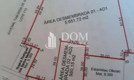 Terreno à venda no Centro, Laranjal 